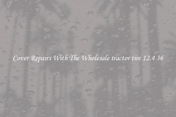  Cover Repairs With The Wholesale tractor tire 12.4 36 