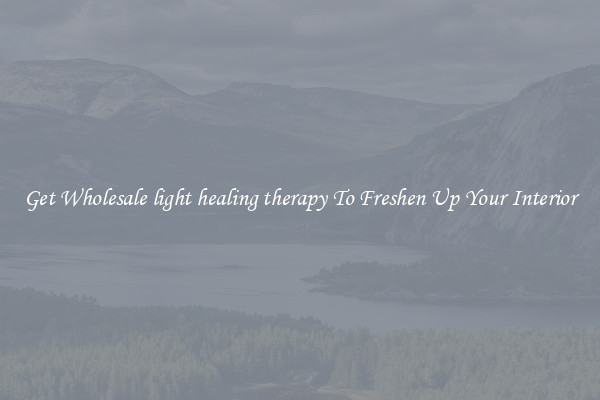 Get Wholesale light healing therapy To Freshen Up Your Interior