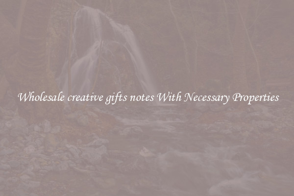 Wholesale creative gifts notes With Necessary Properties