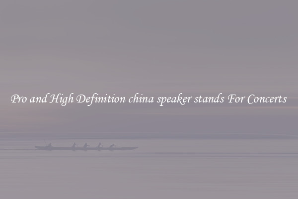 Pro and High Definition china speaker stands For Concerts 