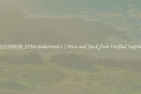 LIS33DETR STMicroelectronics | Price and Stock from Verified Suppliers