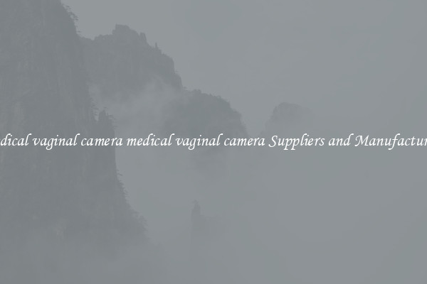 medical vaginal camera medical vaginal camera Suppliers and Manufacturers