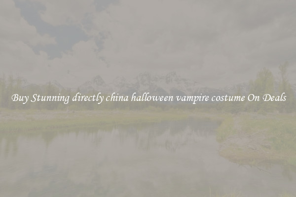 Buy Stunning directly china halloween vampire costume On Deals